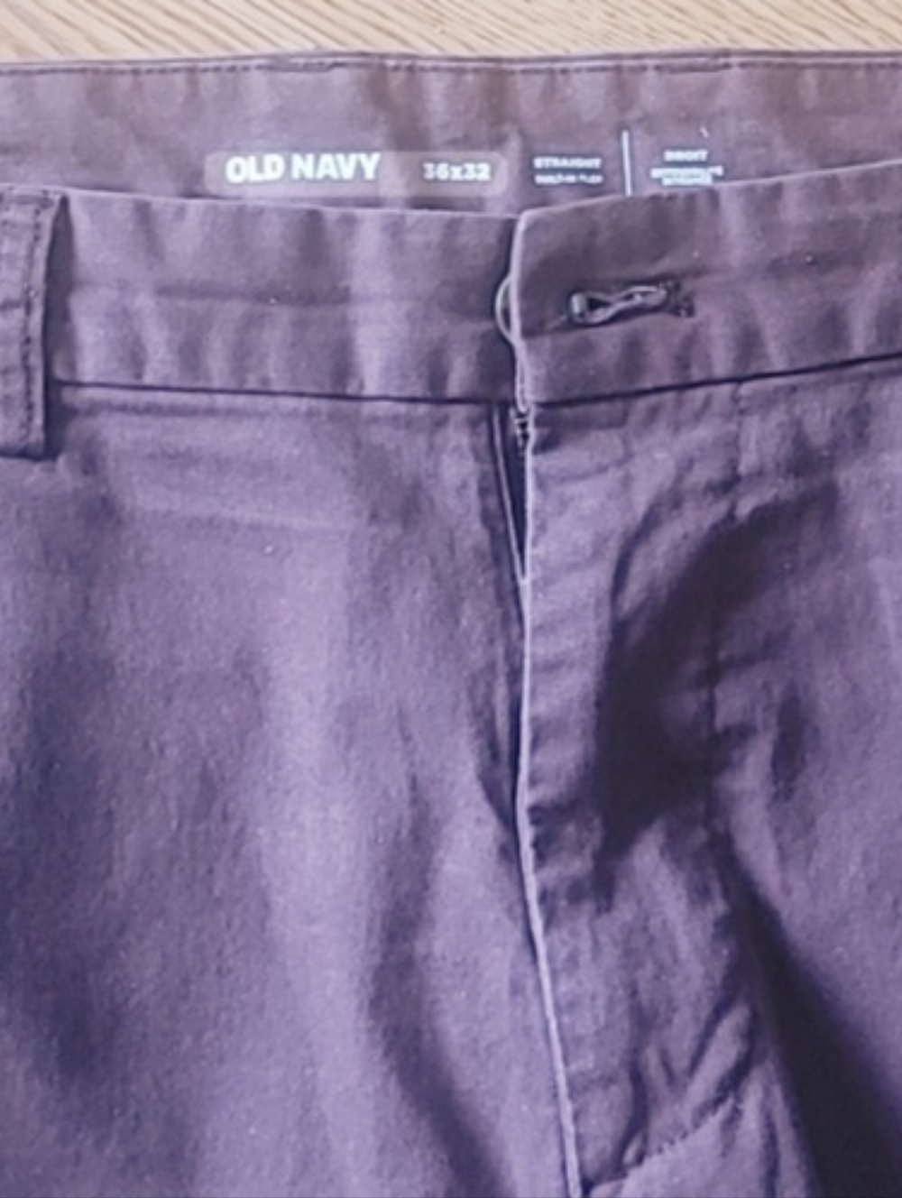 Old Navy Men's Straight Fit Chinos - Dark Brown